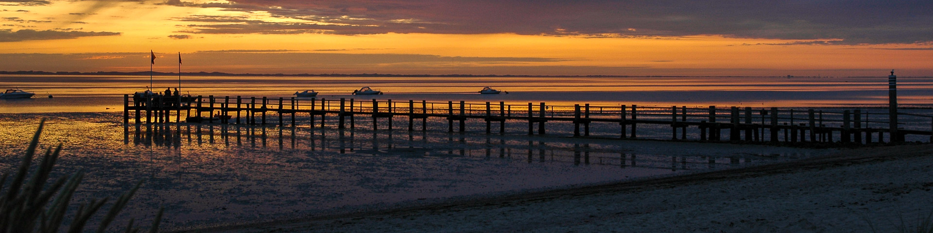 Am Strand in Utersum auf Föhr