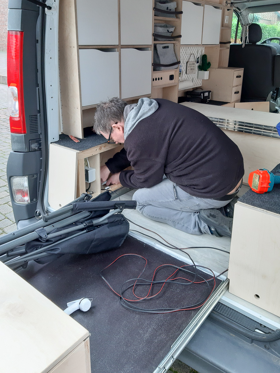 Montage Wasserleitung