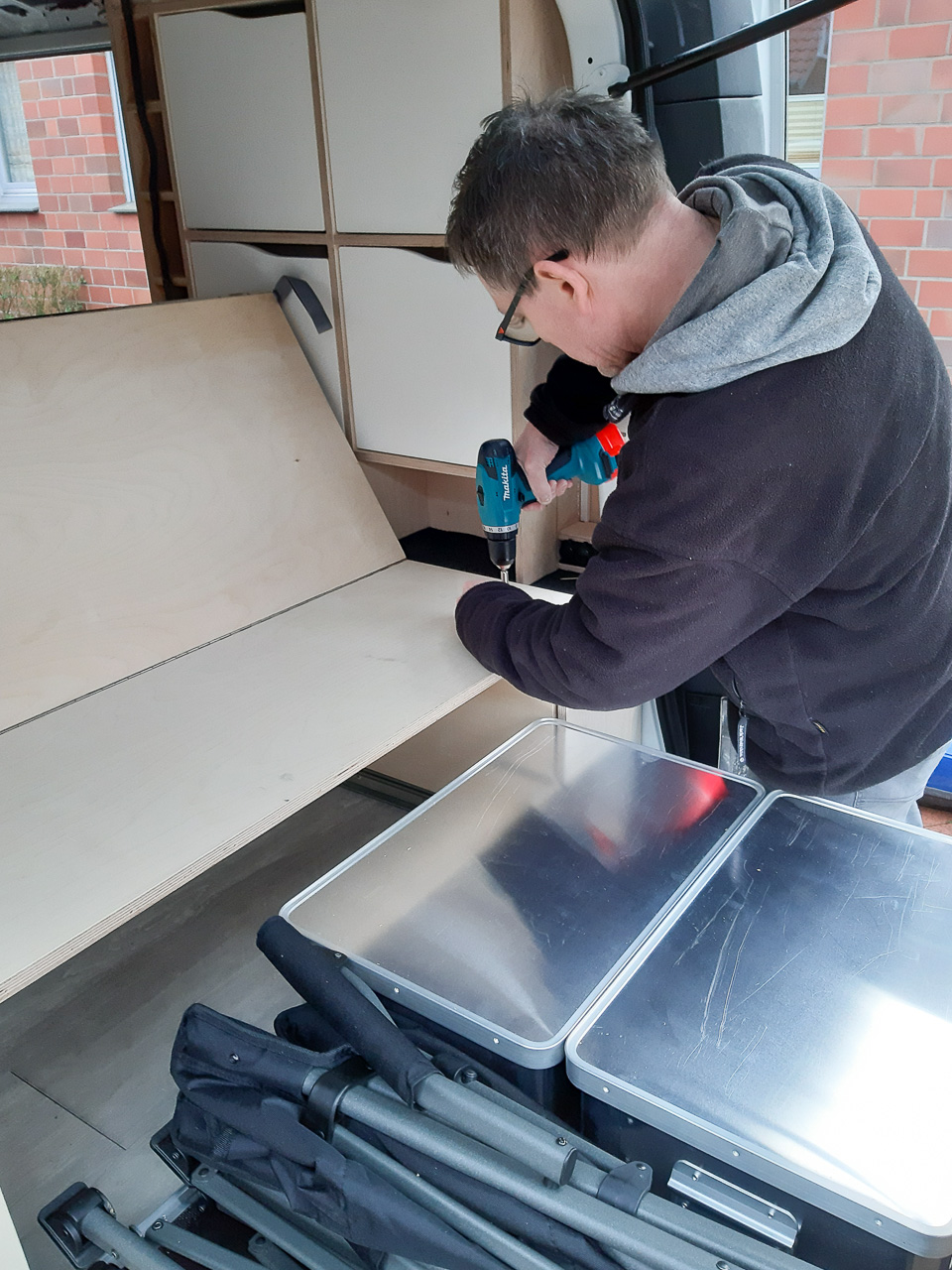 Montage Wasserleitung