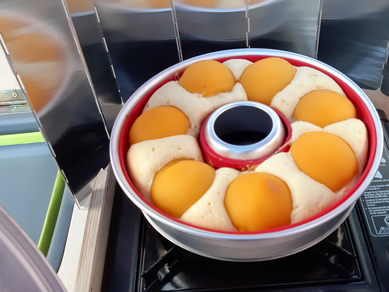 Pfirsichkuchen